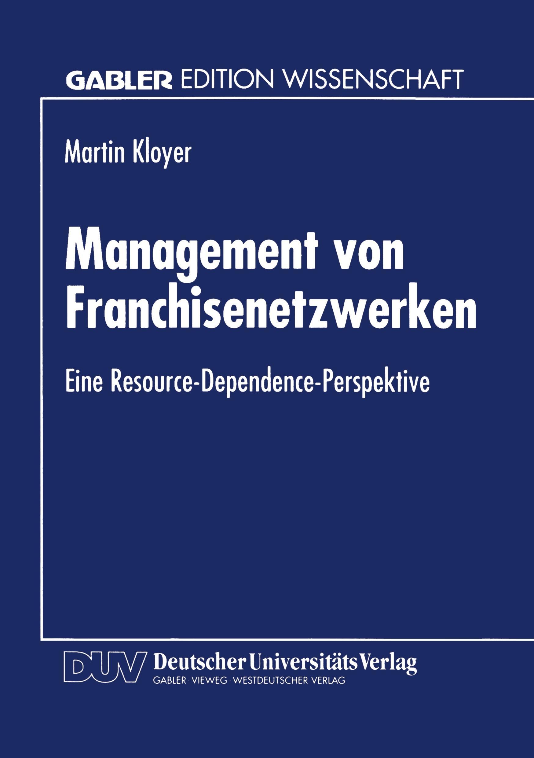 Management von Franchisenetzwerken