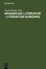 Spanische Literatur - Literatur Europas