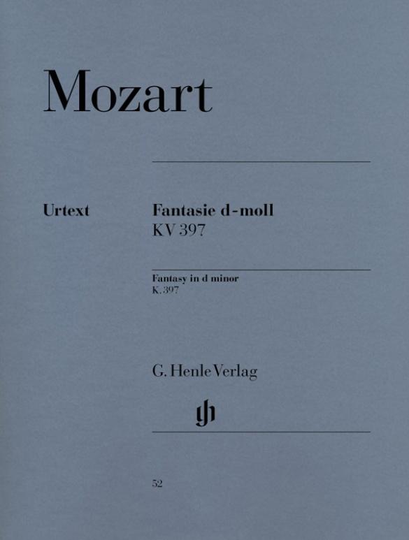 Mozart, Wolfgang Amadeus - Fantasie d-moll KV 397 (385g)