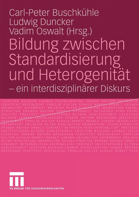 Bildung zwischen Standardisierung und Heterogenität