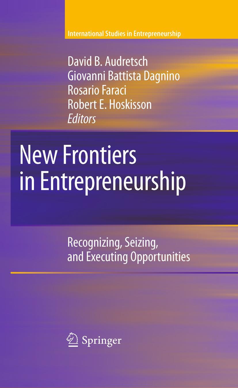 New Frontiers in Entrepreneurship