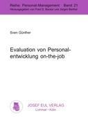 Evaluation von Personalentwicklung on-the-job