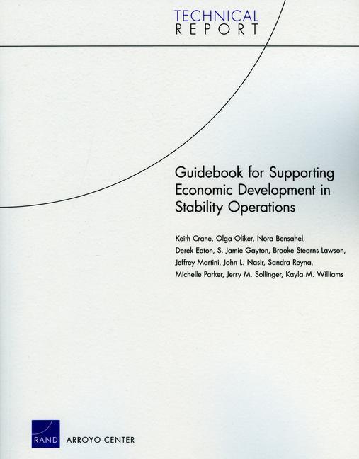 Guidebook for Supporting Economic Development in Stability Operations