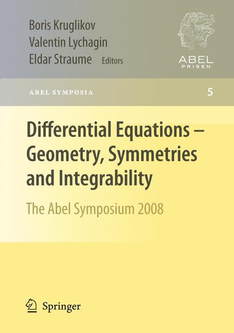 Differential Equations - Geometry, Symmetries and Integrability