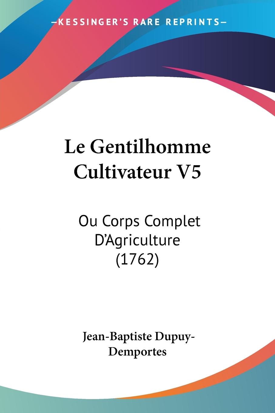 Le Gentilhomme Cultivateur V5