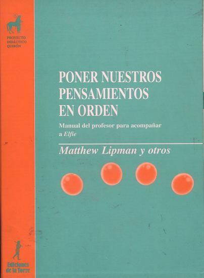 Relacionando nuestros pensamientos, manual del profesor para acompañar a Elfie