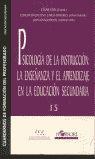 Psicología de la instrucción : la enseñanza en la educación secundaria