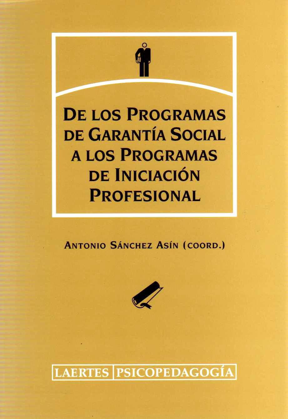 De los programas de garantía social a los programas de iniciación profesional : pensamiento del profesorado y del alumnado