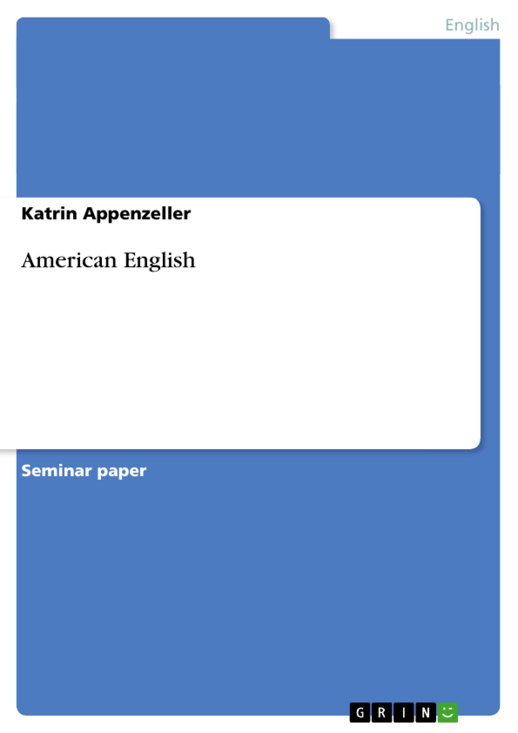 American English