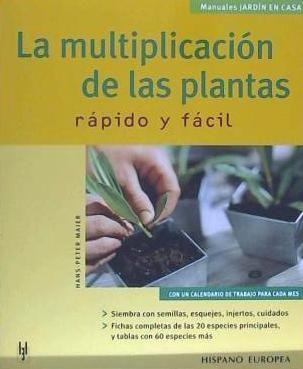 La multiplicación de las plantas