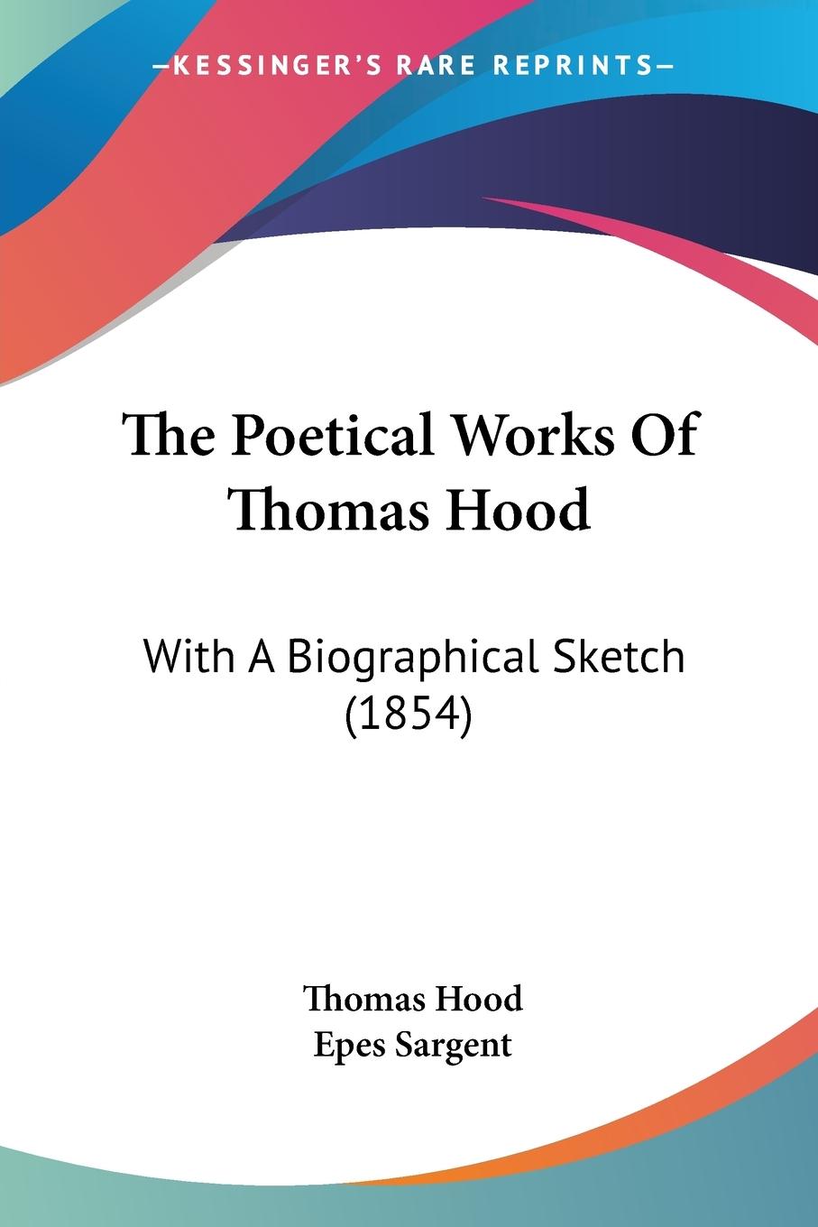 The Poetical Works Of Thomas Hood