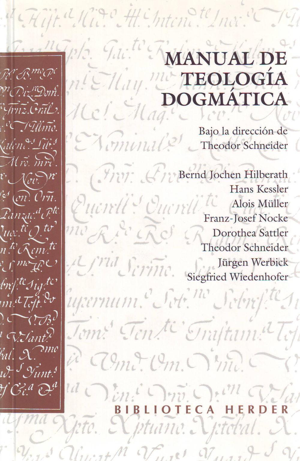 Manual de teología dogmática