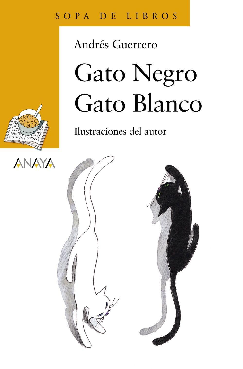 Gato negro gato blanco