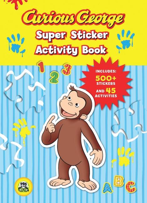 Curious George Super Sticker Activity Book (Cgtv)