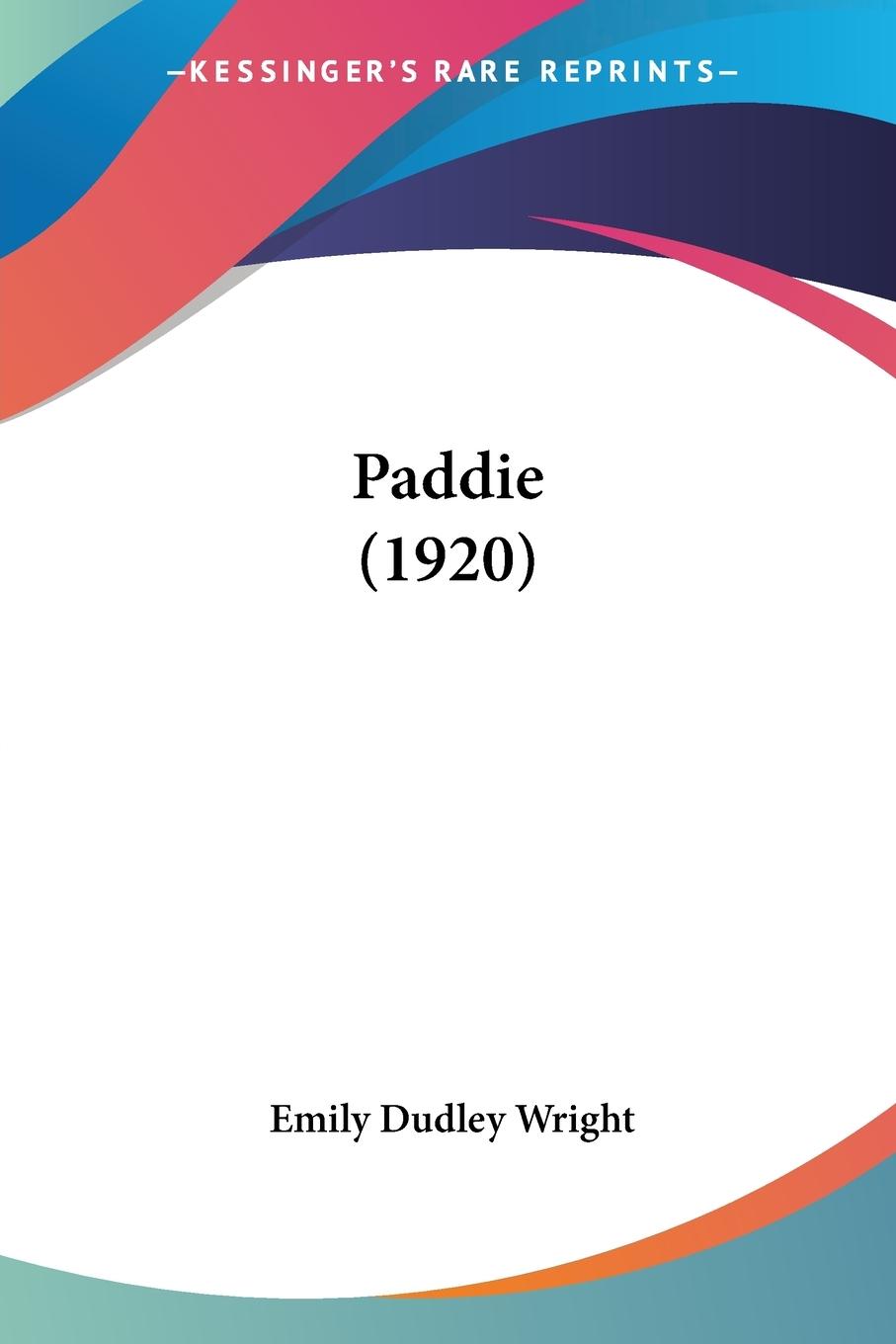 Paddie (1920)