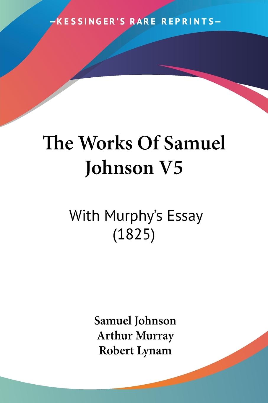 The Works Of Samuel Johnson V5