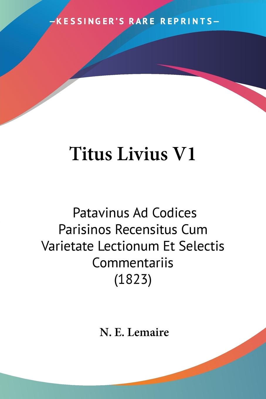 Titus Livius V1