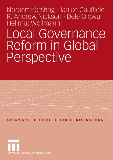 Local Governance Reform in Global Perspective