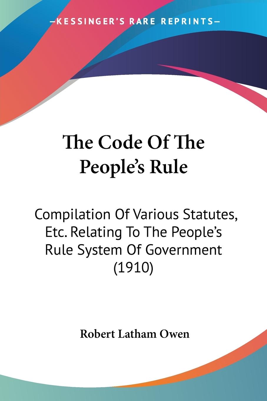 The Code Of The People's Rule