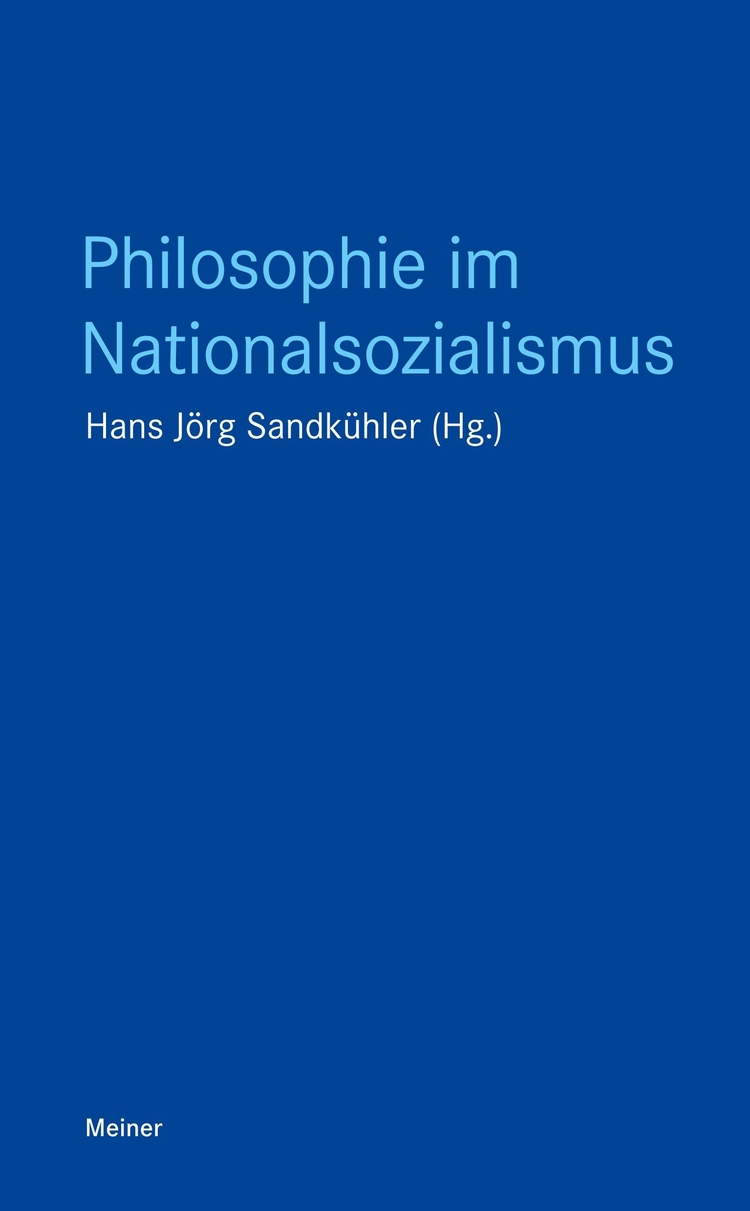 Philosophie im Nationalsozialismus