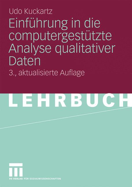 Einführung in die computergestützte Analyse qualitativer Daten