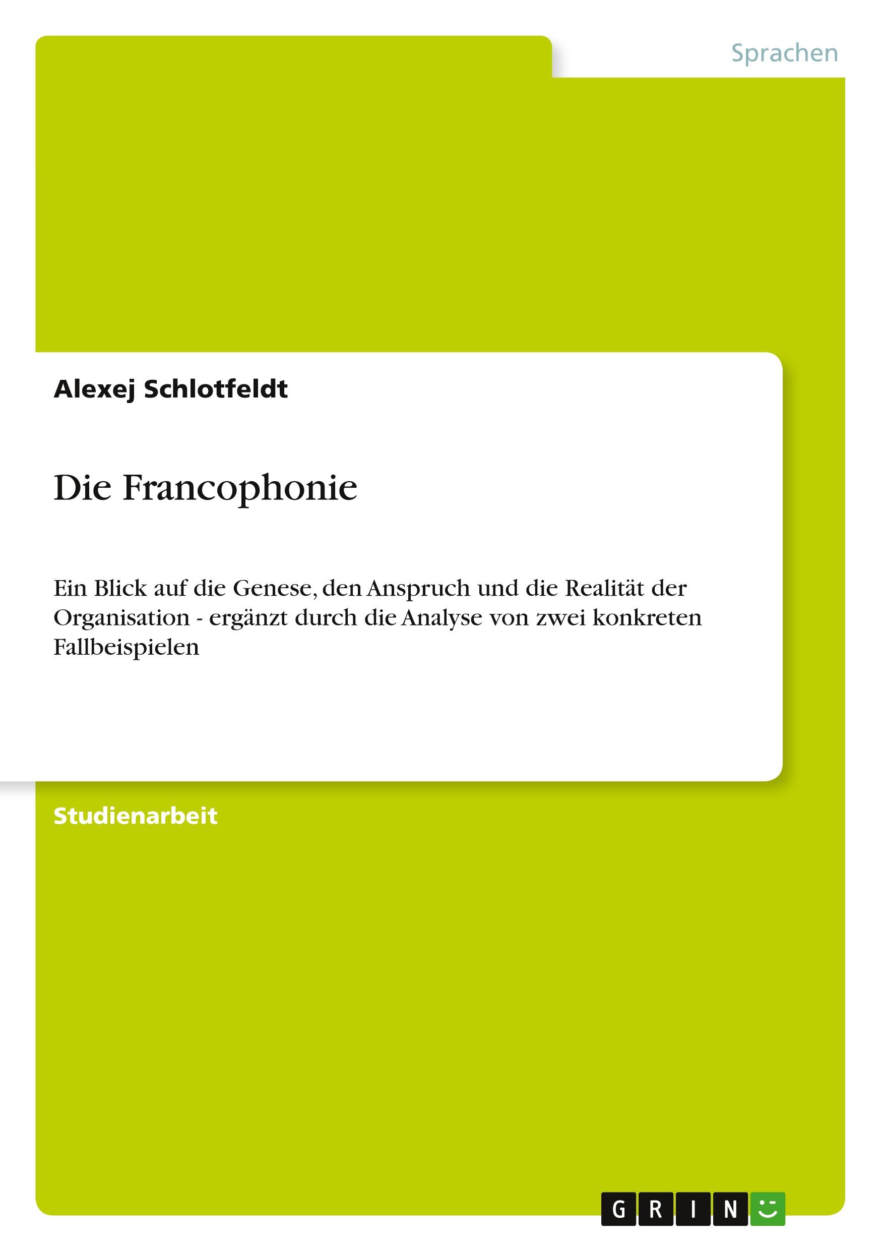 Die Francophonie