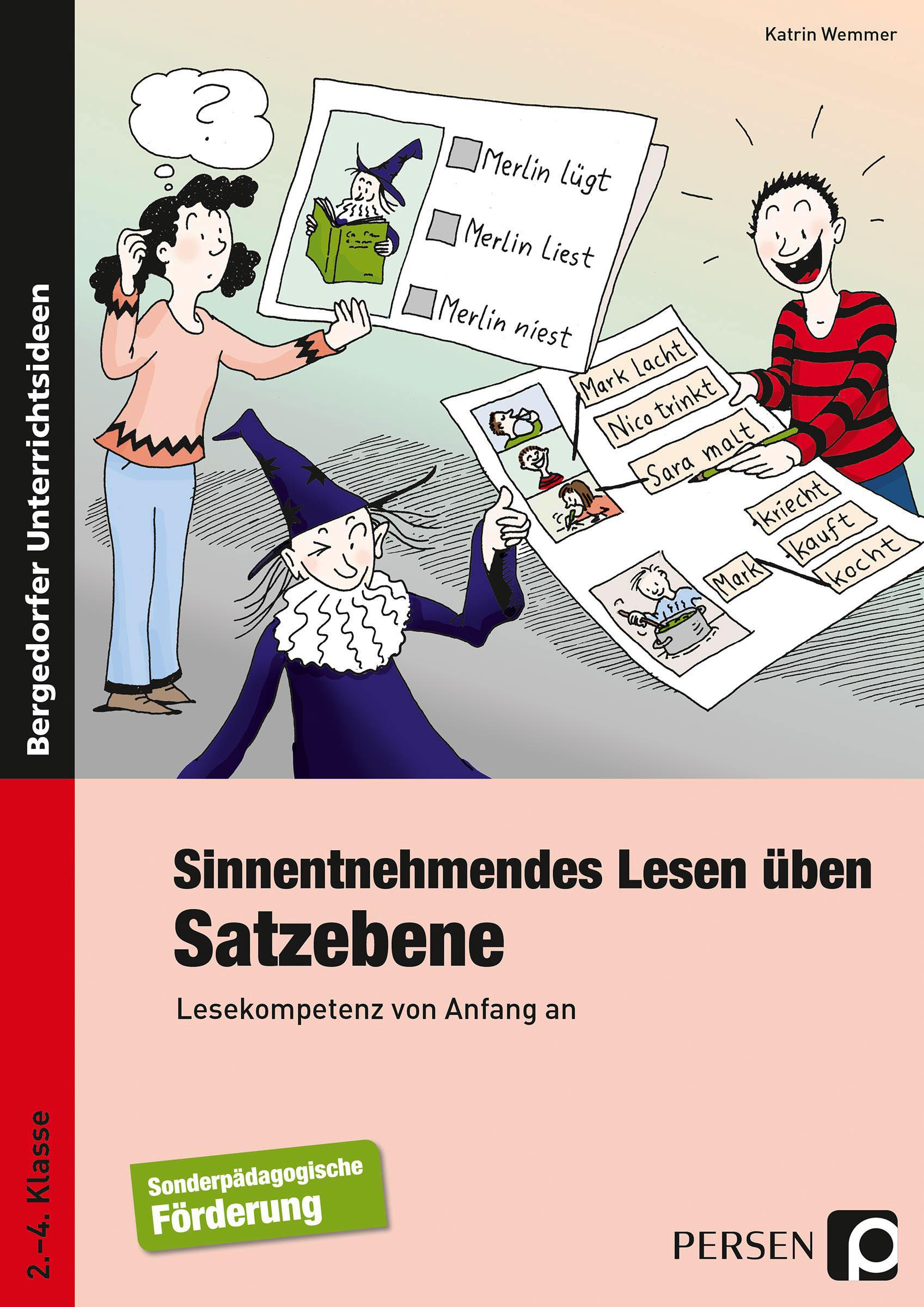 Sinnentnehmendes Lesen üben: Satzebene