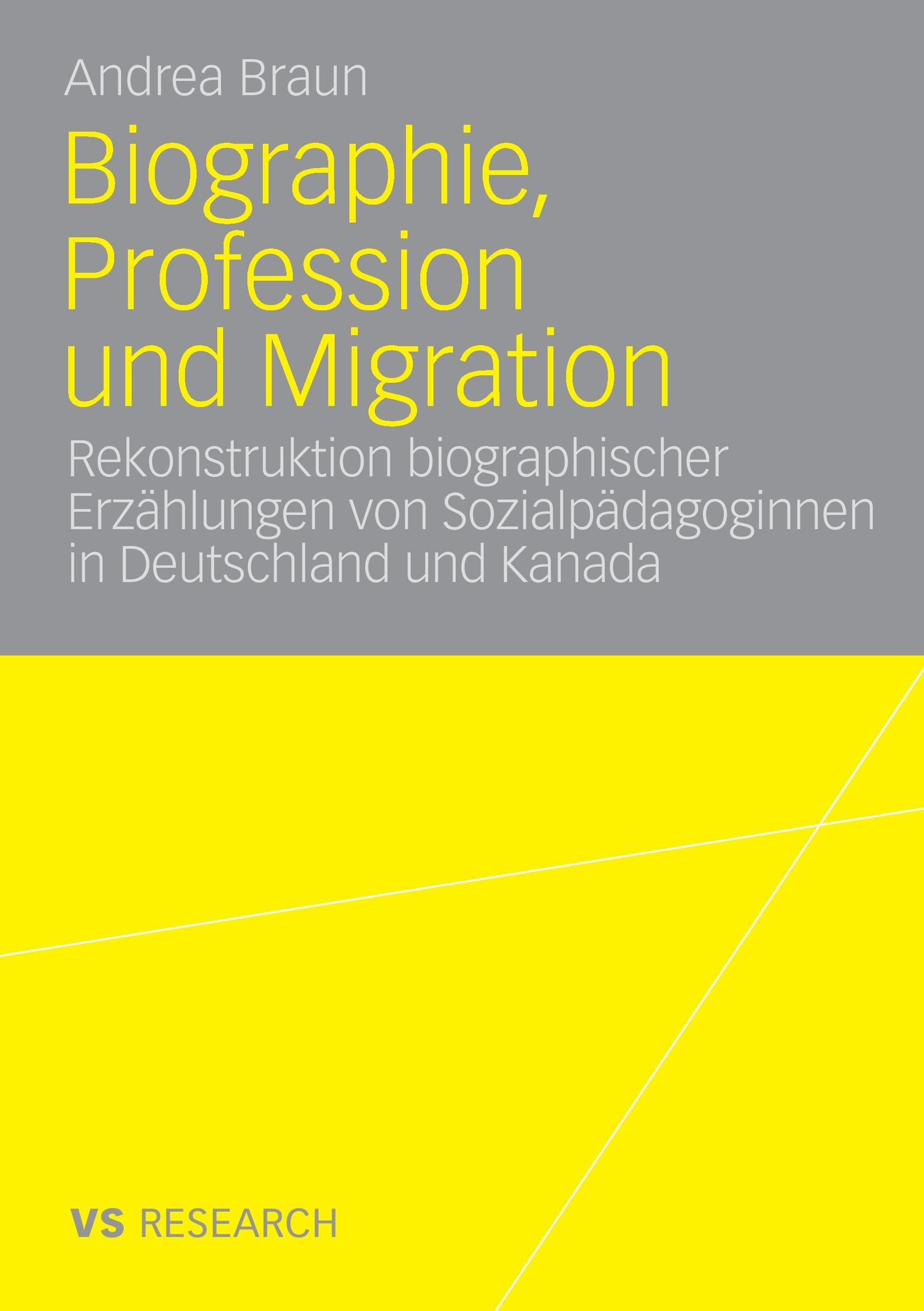 Biographie, Profession und Migration