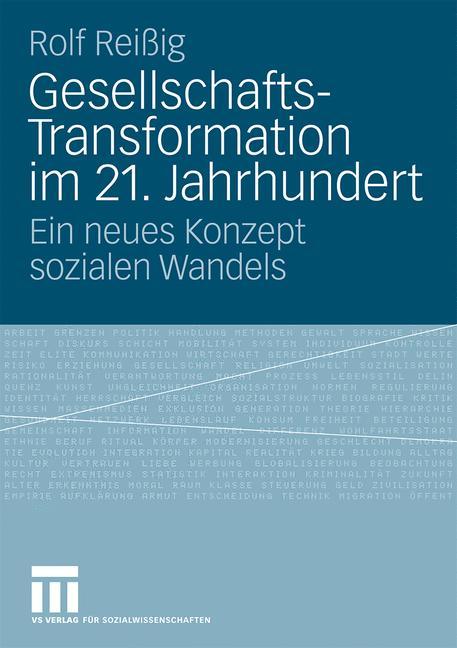 Gesellschafts-Transformation im 21. Jahrhundert