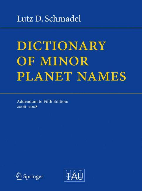 Dictionary of Minor Planet Names