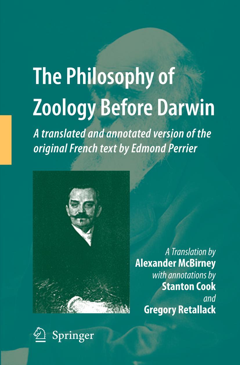 The Philosophy of Zoology Before Darwin