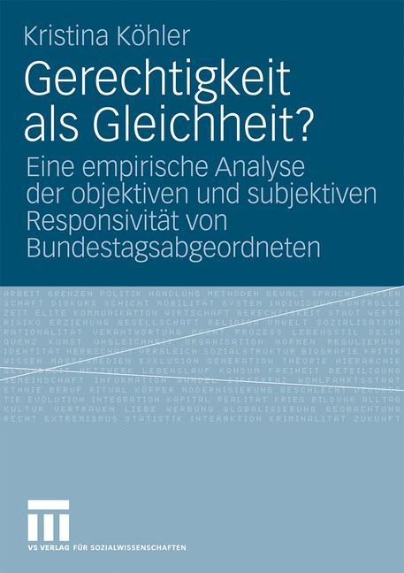 Gerechtigkeit als Gleichheit?