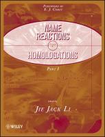 Name Reactions for Homologation, 2 Part Set