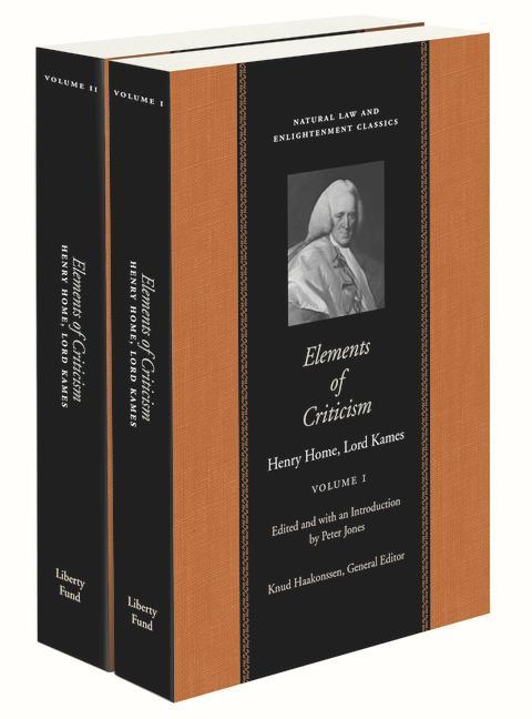 Elements of Criticism (2-Vol Set)