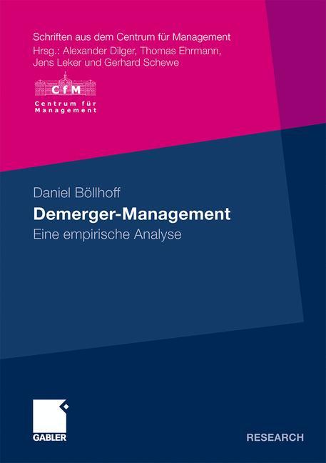 Demerger-Management