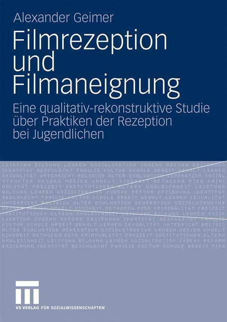 Filmrezeption und Filmaneignung