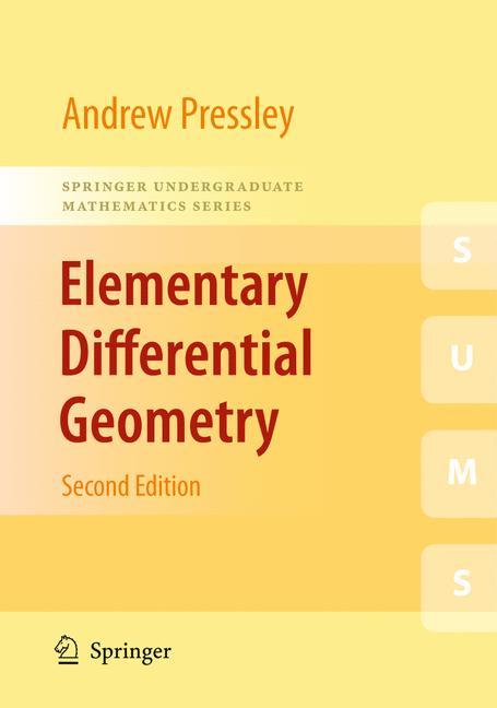 Elementary Differential Geometry