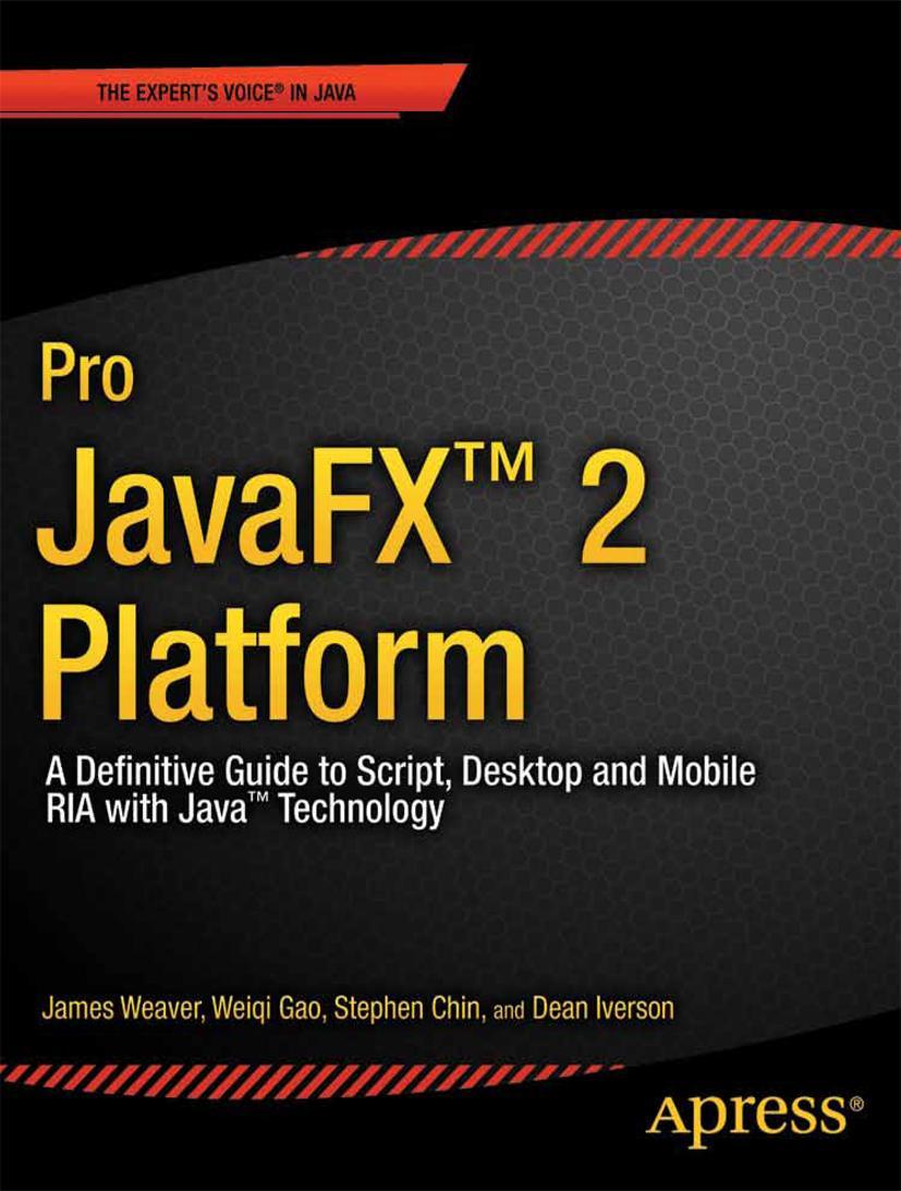 Pro Javafx 2