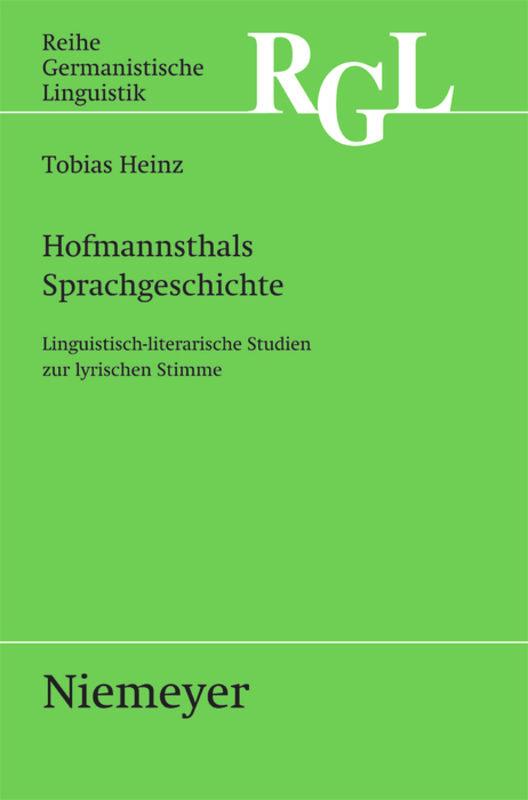 Hofmannsthals Sprachgeschichte