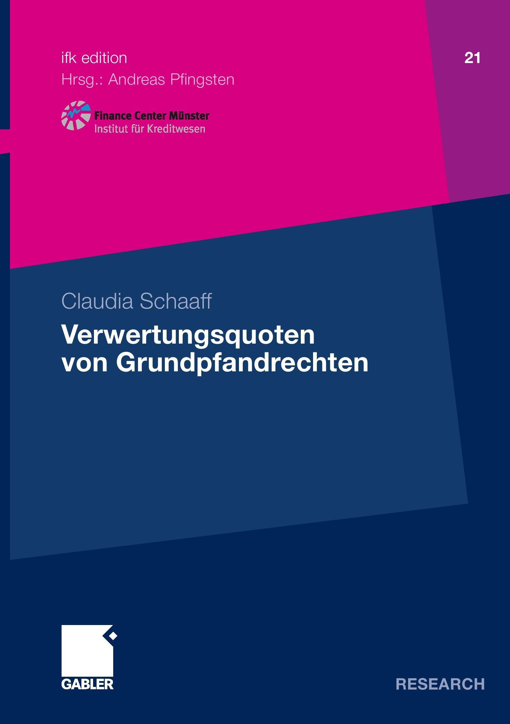 Verwertungsquoten von Grundpfandrechten