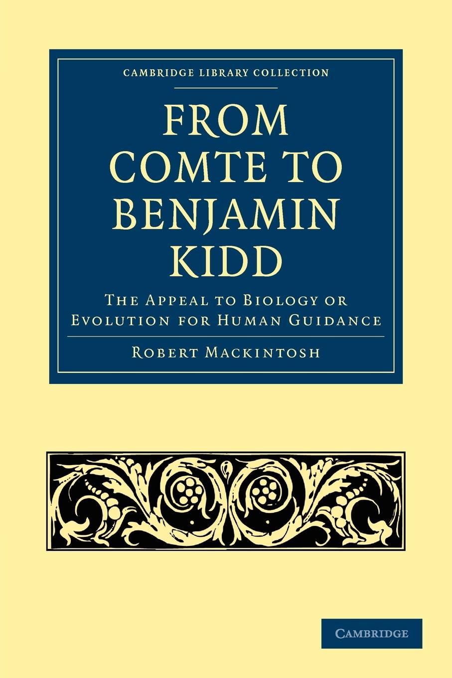 From Comte to Benjamin Kidd