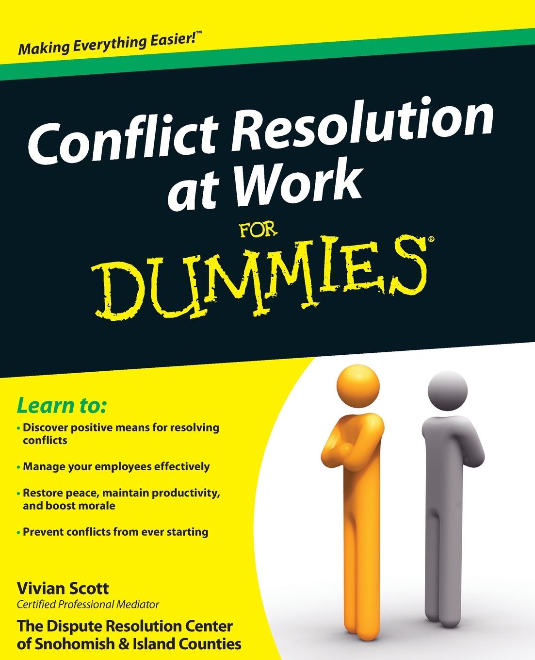 Conflict Resolution at Work For Dummies