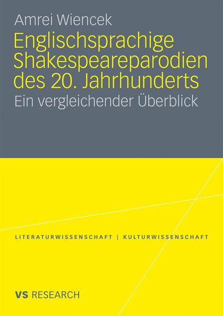 Englischsprachige Shakespeareparodien des 20. Jahrhunderts