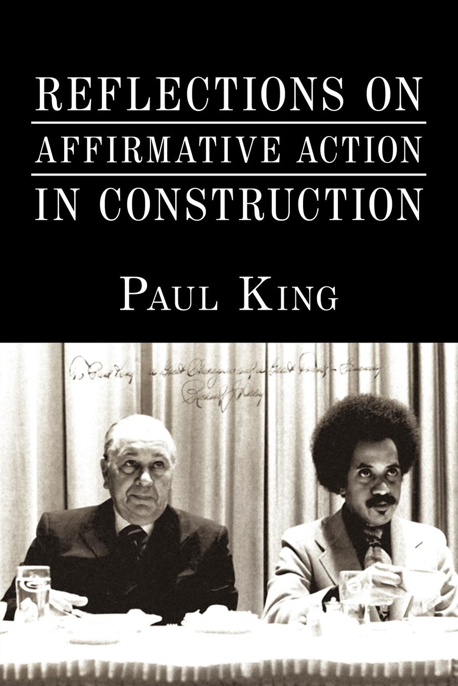 Reflections on Affirmative Action in Construction