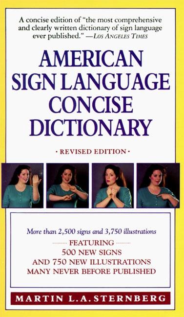 American Sign Language Concise Dictionary