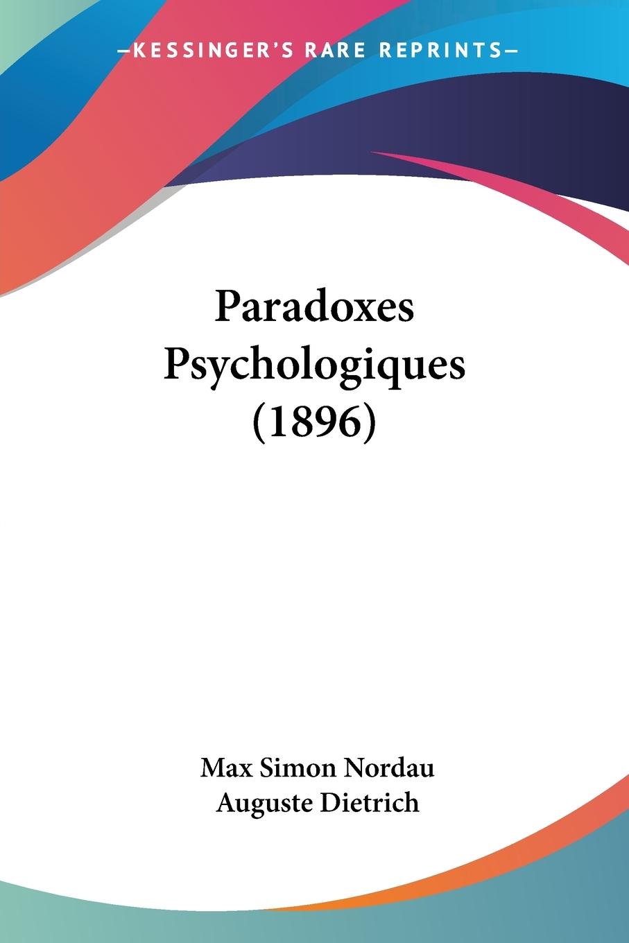 Paradoxes Psychologiques (1896)