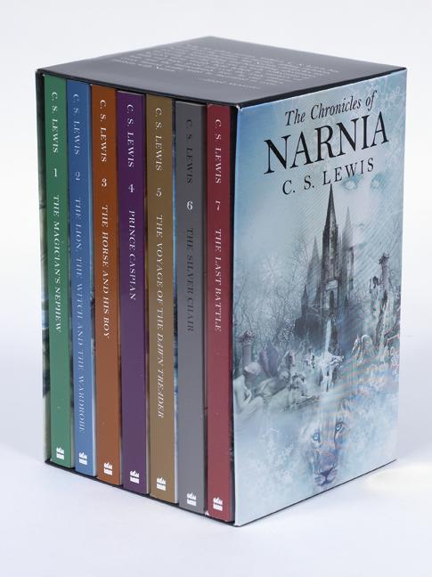 The Chronicles of Narnia Rack Paperback 7-Book Box Set