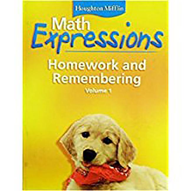 Math Expressions: Hmewk&rembr Consm Lk V1