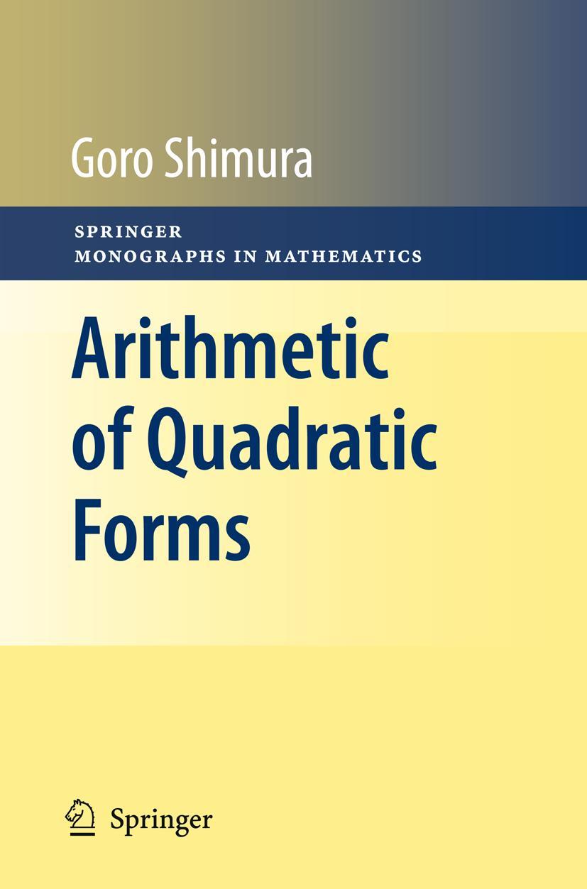 Arithmetic of Quadratic Forms