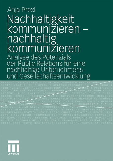 Nachhaltigkeit kommunizieren - nachhaltig kommunizieren